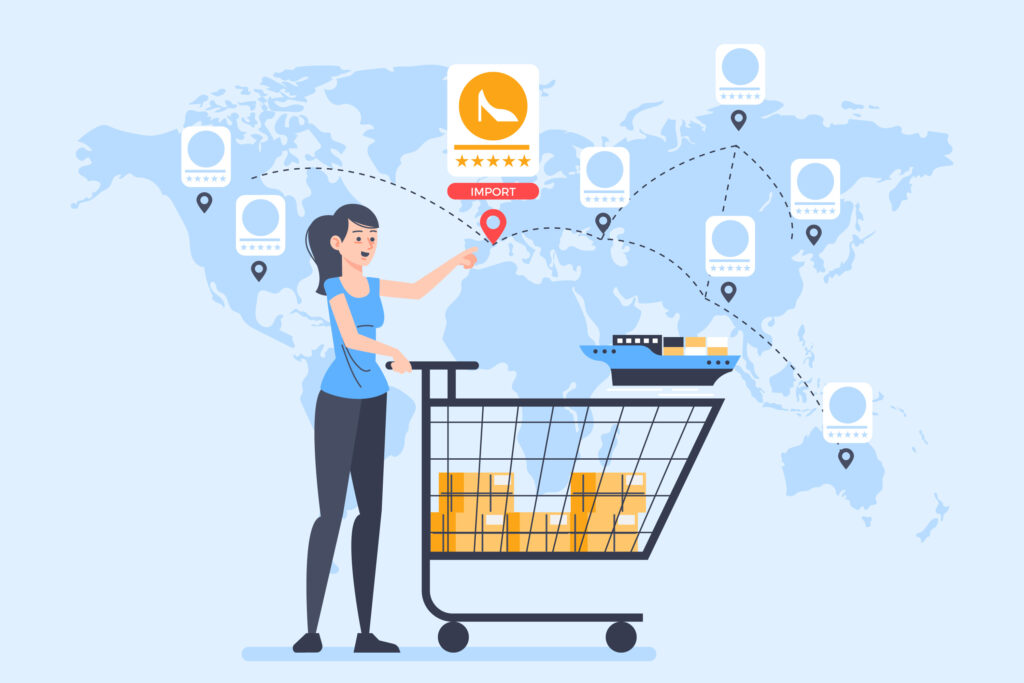 E-commerce à l'international